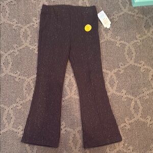 Kids Black Flared Pants